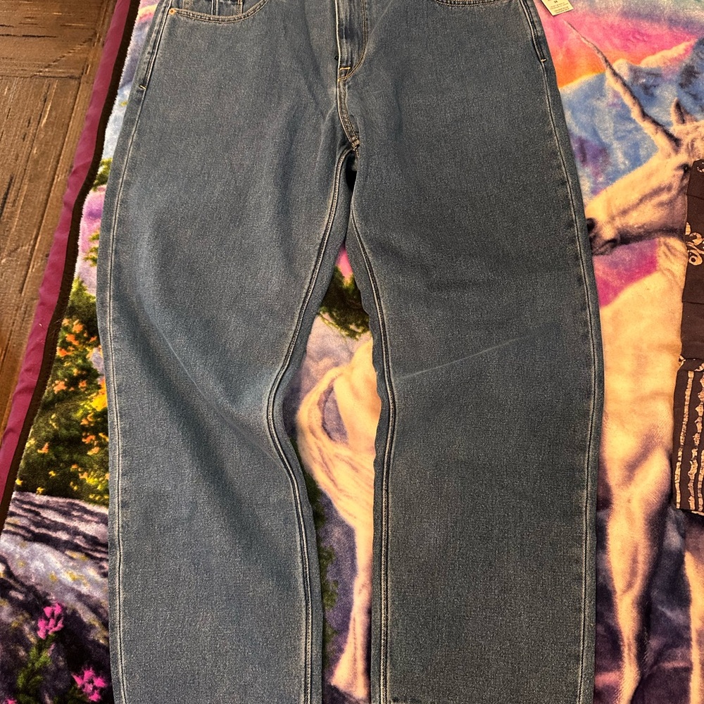 Volcom Relaxed Fit Blue Men's Pants
